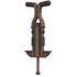 An Adopt Me Brown Pogostick