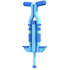 An Adopt Me Light Blue Pogostick