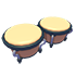 An Adopt Me Camper's Bongos