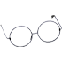 An Adopt Me Cute Circle Glasses