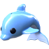 An Adopt Me Dolphin