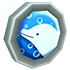 An Adopt Me Dolphin Badge