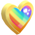 An Adopt Me Gay Pride Pin