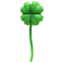 An Adopt Me Clover Balloon