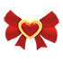 An Adopt Me Heart Ribbon