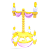 An Adopt Me Chandelier Pogo Stick