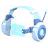 An Adopt Me Cyber Headphones