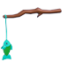 An Adopt Me Fish on a Stick Chew Toy