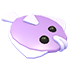 An Adopt Me Flatfish Throwing Disc