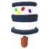 An Adopt Me Ice Cream Sandwich Rattle