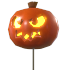 An Adopt Me Halloween Orange Pumpkin Balloon