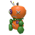 An Adopt Me Halloween Orange Pumpkin Voodoo Doll