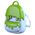 An Adopt Me Slime Backpack