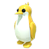 An Adopt Me Golden King Penguin