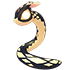 An Adopt Me Gilded Snake