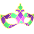 An Adopt Me Purple Masquerade Mask