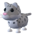 An Adopt Me Snow Leopard