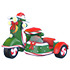 An Adopt Me Festive Wreath Cruiser