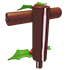 An Adopt Me Yule Log Pogo Stick